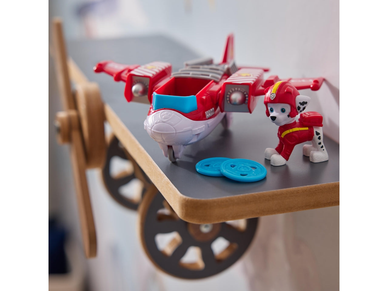 Paw patrol veicolo tematizzato air rescue marshall