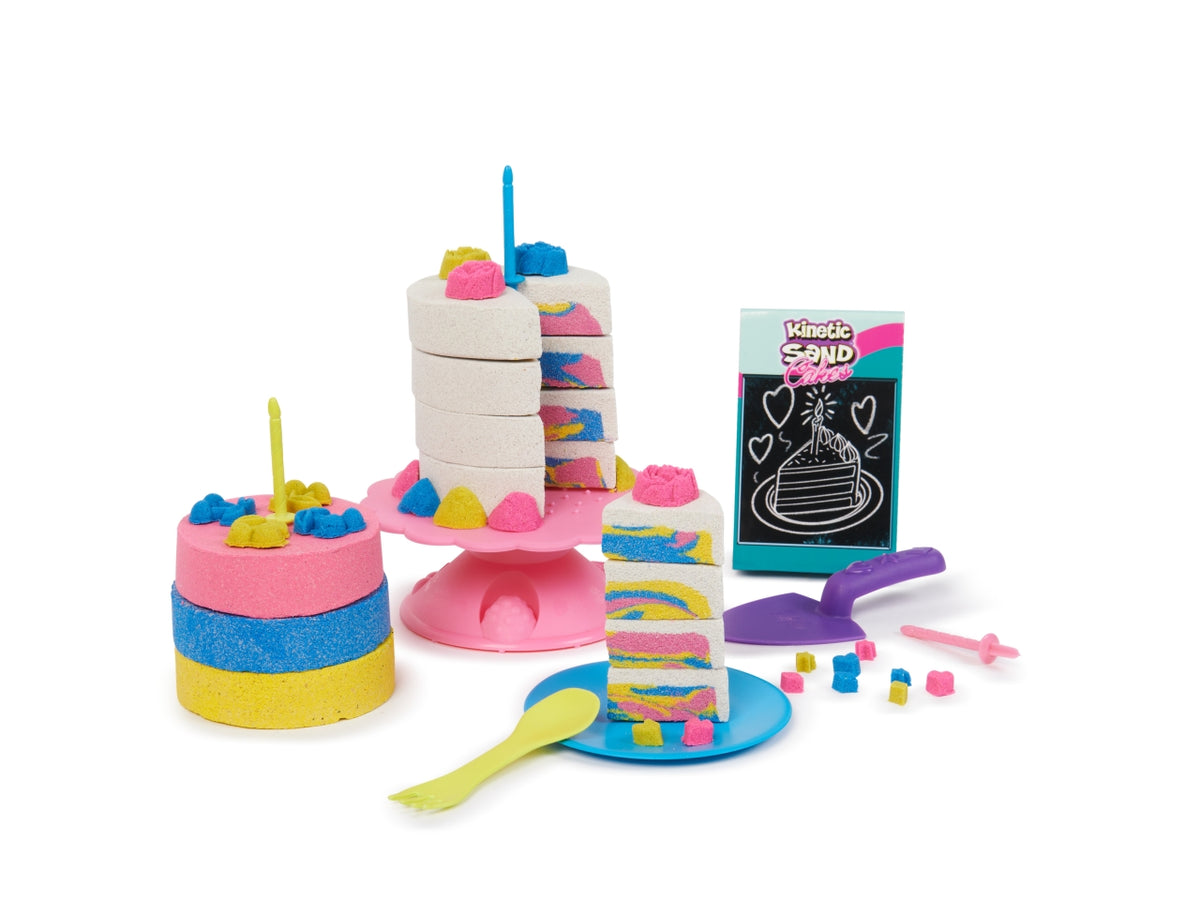 Kinetic sand torte arcobaleno $