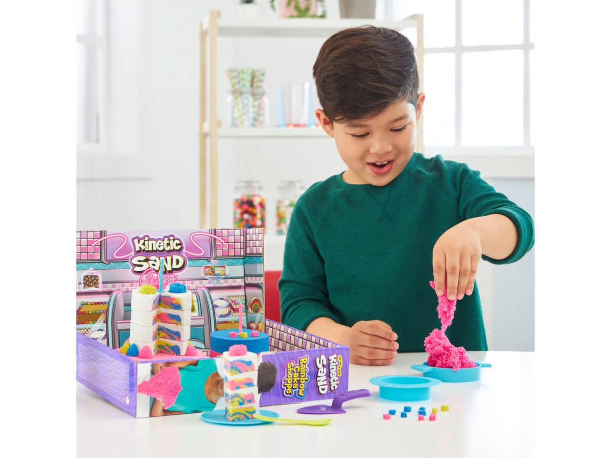 Kinetic sand torte arcobaleno $