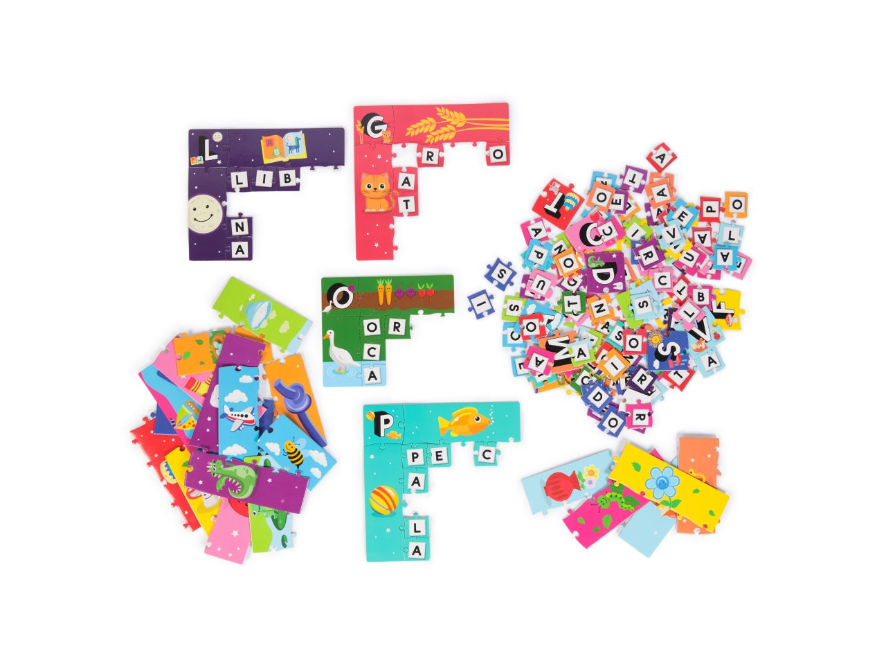 Scarabeo imparando l'abc puzzle