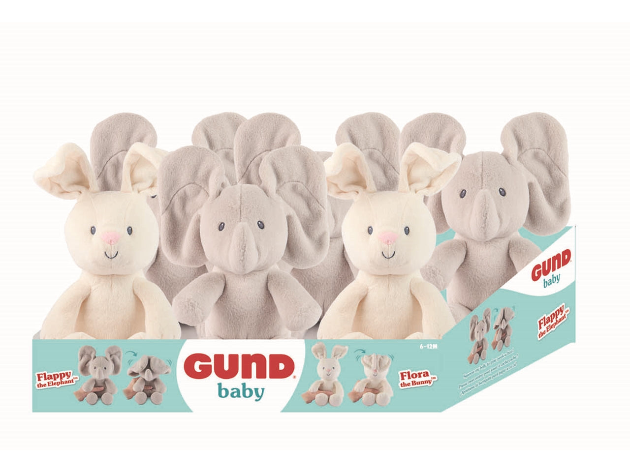 Gund mini flappy e flora cucÃ¹