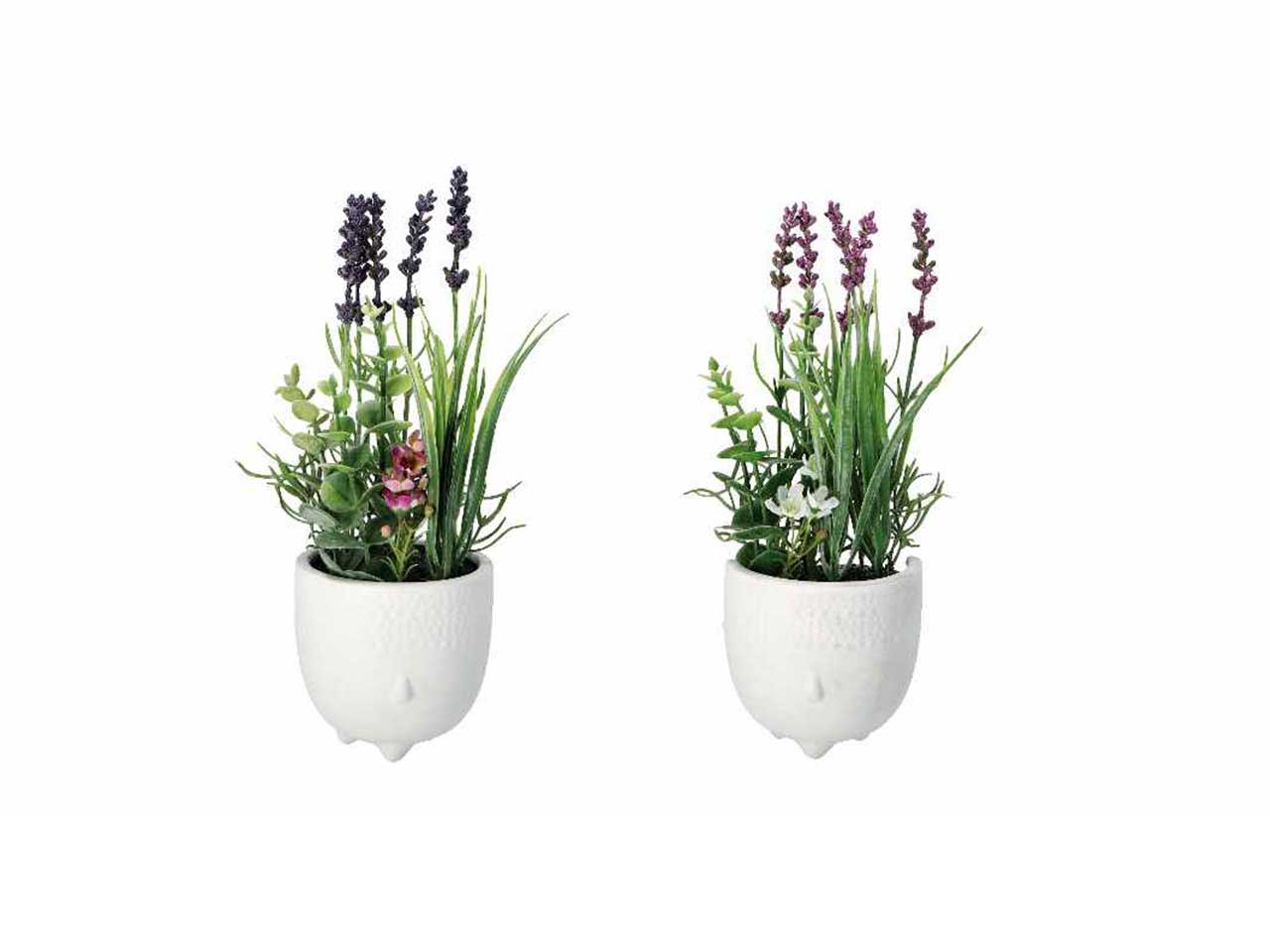 Vaso c/lavanda d.10xh32cm 74884