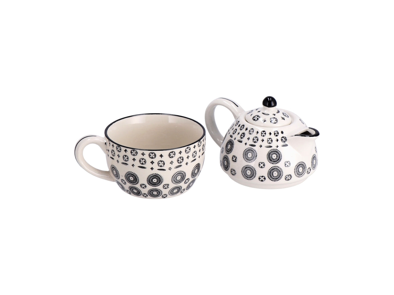 Teiera+tazza ceramica tricy ass 108993