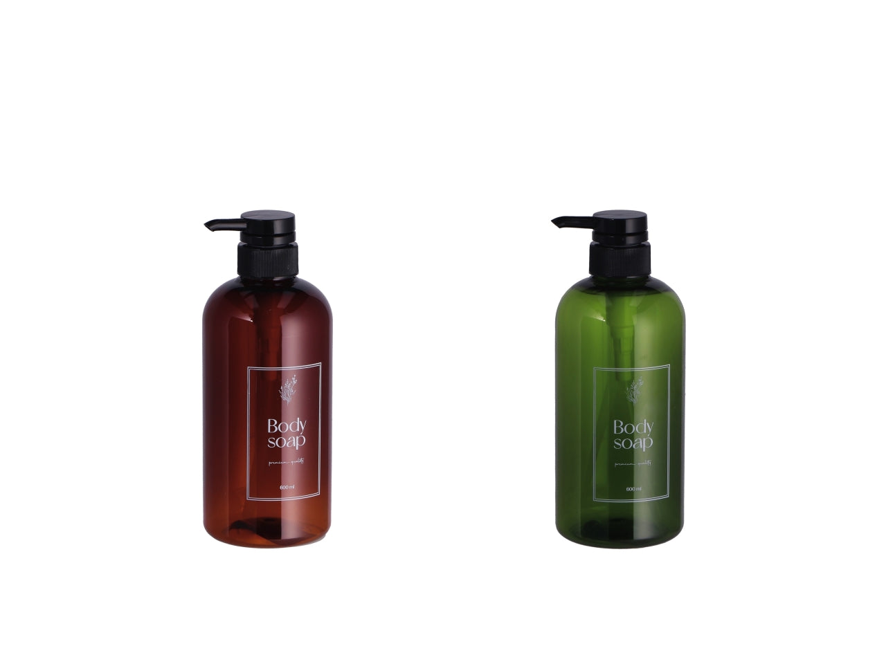 Dispenser in plastica d.8xh.19cm 600ml 2 colori assortiti
