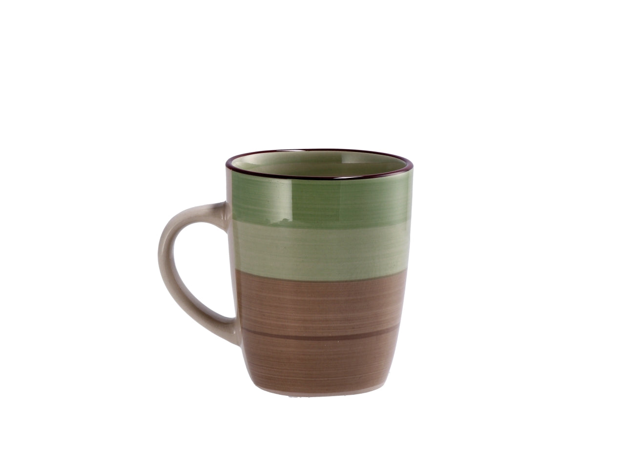 Tazza mug in ceramica cloe 420ml d.9xh.11cm 3 colori assortiti