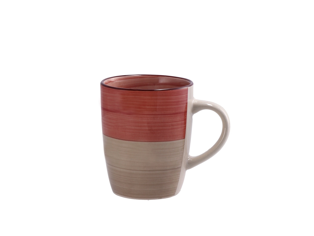Tazza mug in ceramica cloe 420ml d.9xh.11cm 3 colori assortiti