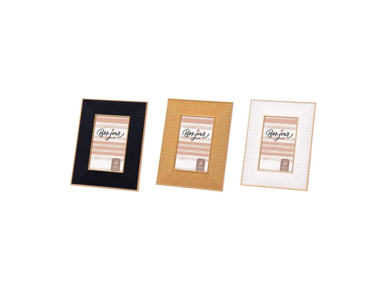 Portafoto in plastica olivier 10x15cm 3 colori assortiti