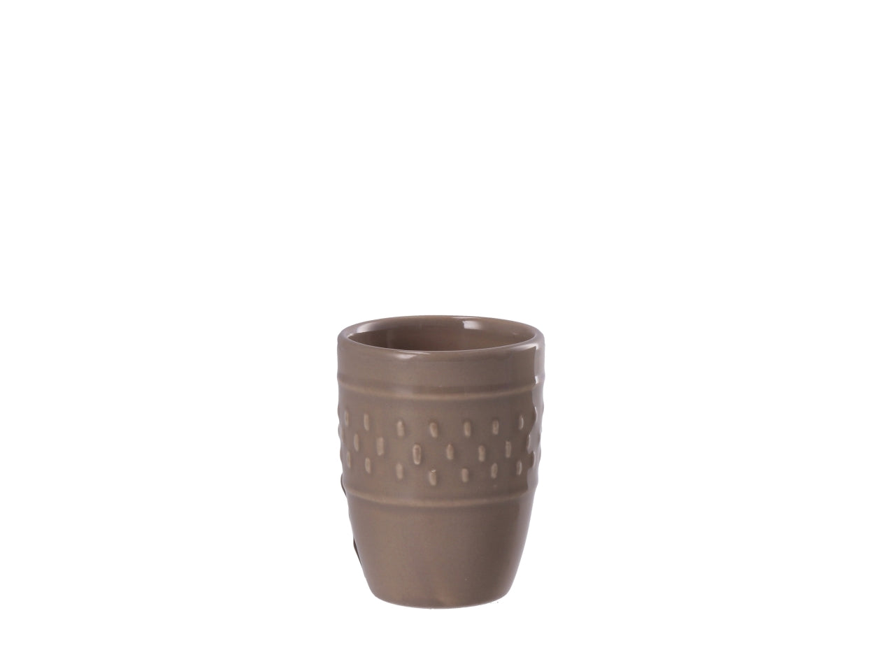 Bicchierino in ceramica coen 95ml 4 colori assortiti