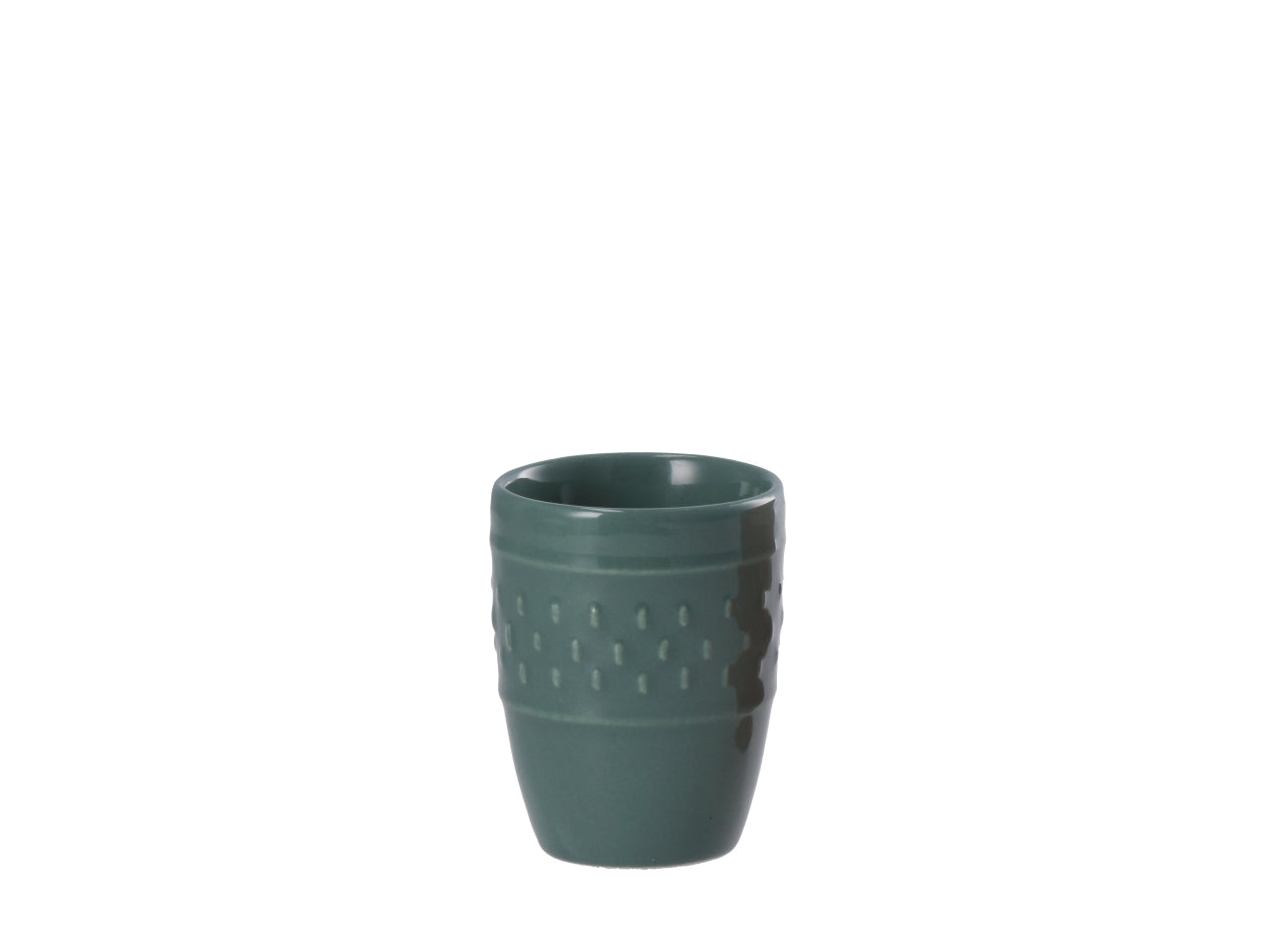 Bicchierino in ceramica coen 95ml 4 colori assortiti