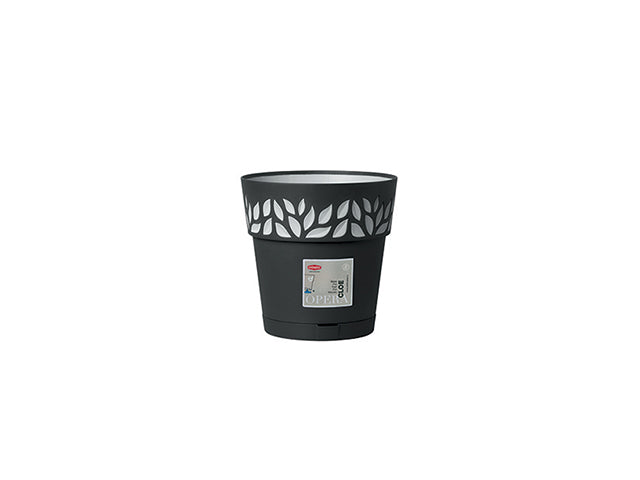 Vaso opera grafite 15x15cm 94003$