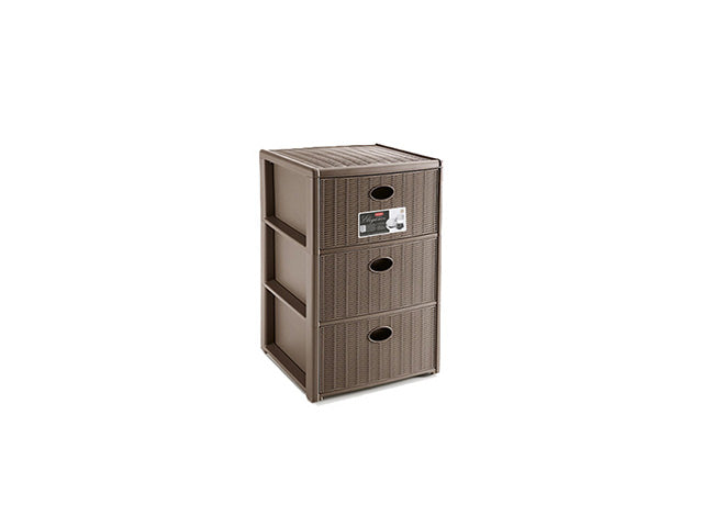 Elegance cassettiera 3c tortora 30463