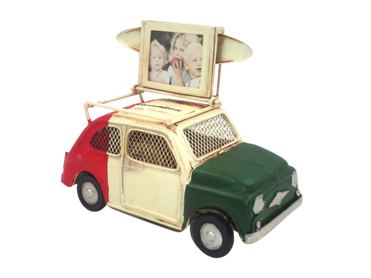 Auto 500 italia in metallo
