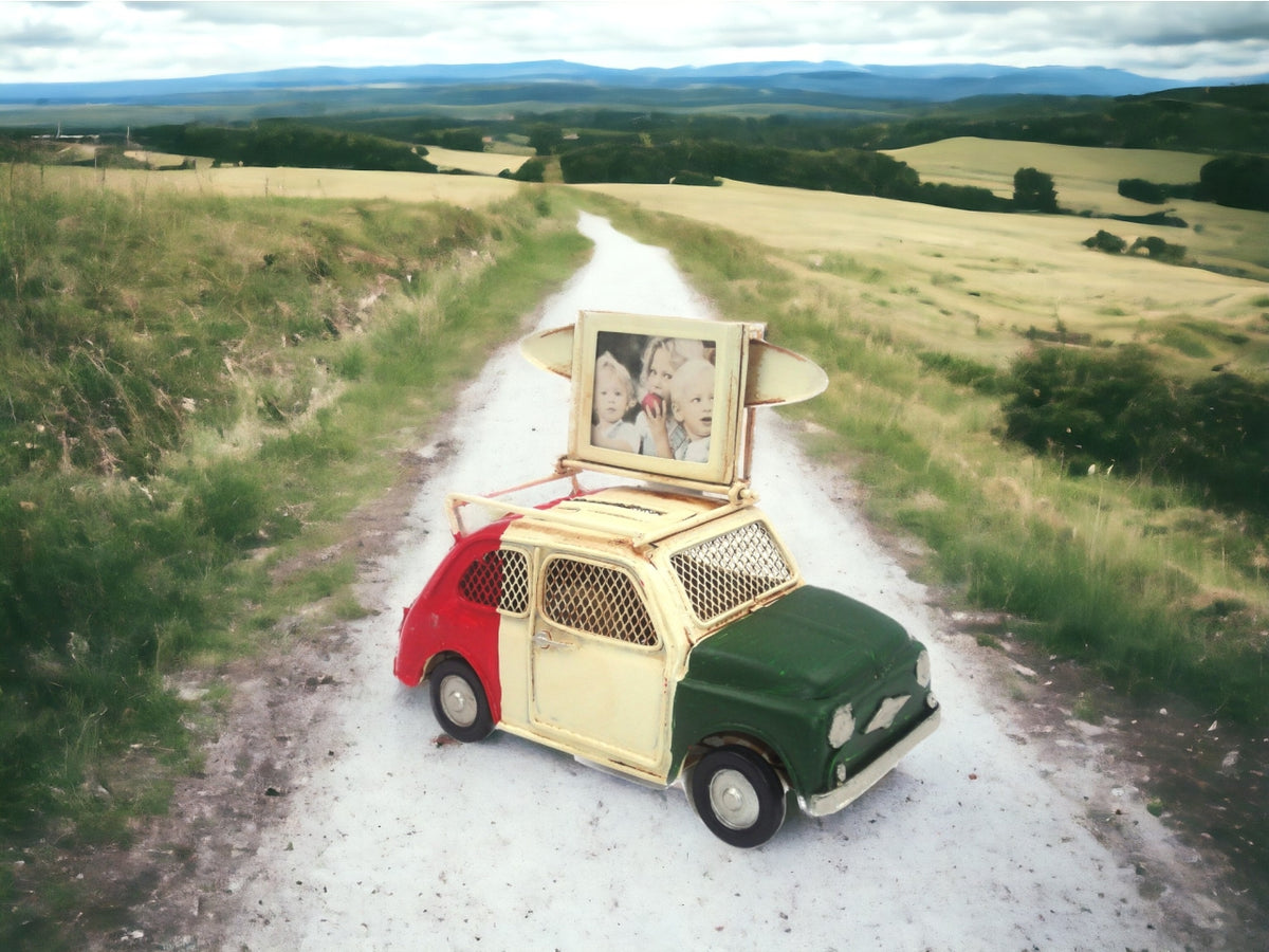 Auto 500 italia in metallo