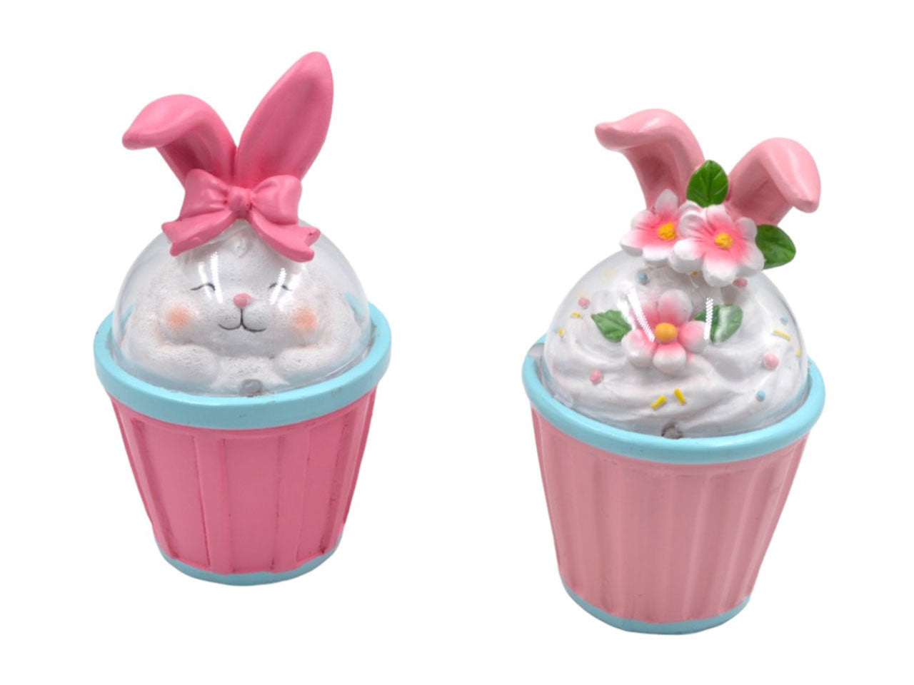 Cestino coniglio luce 15cm