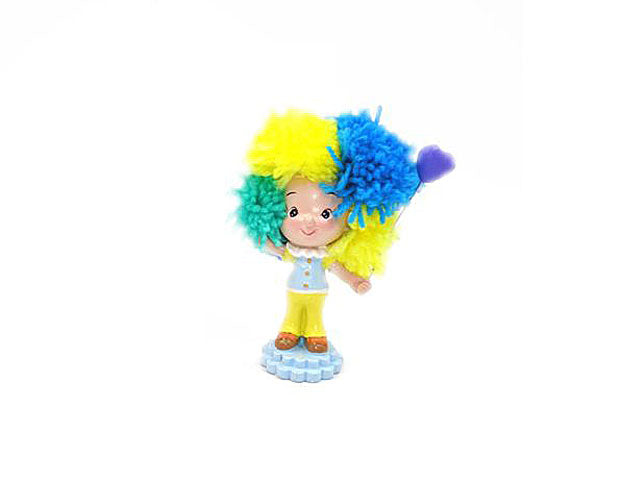 Clown resina celeste k192016b