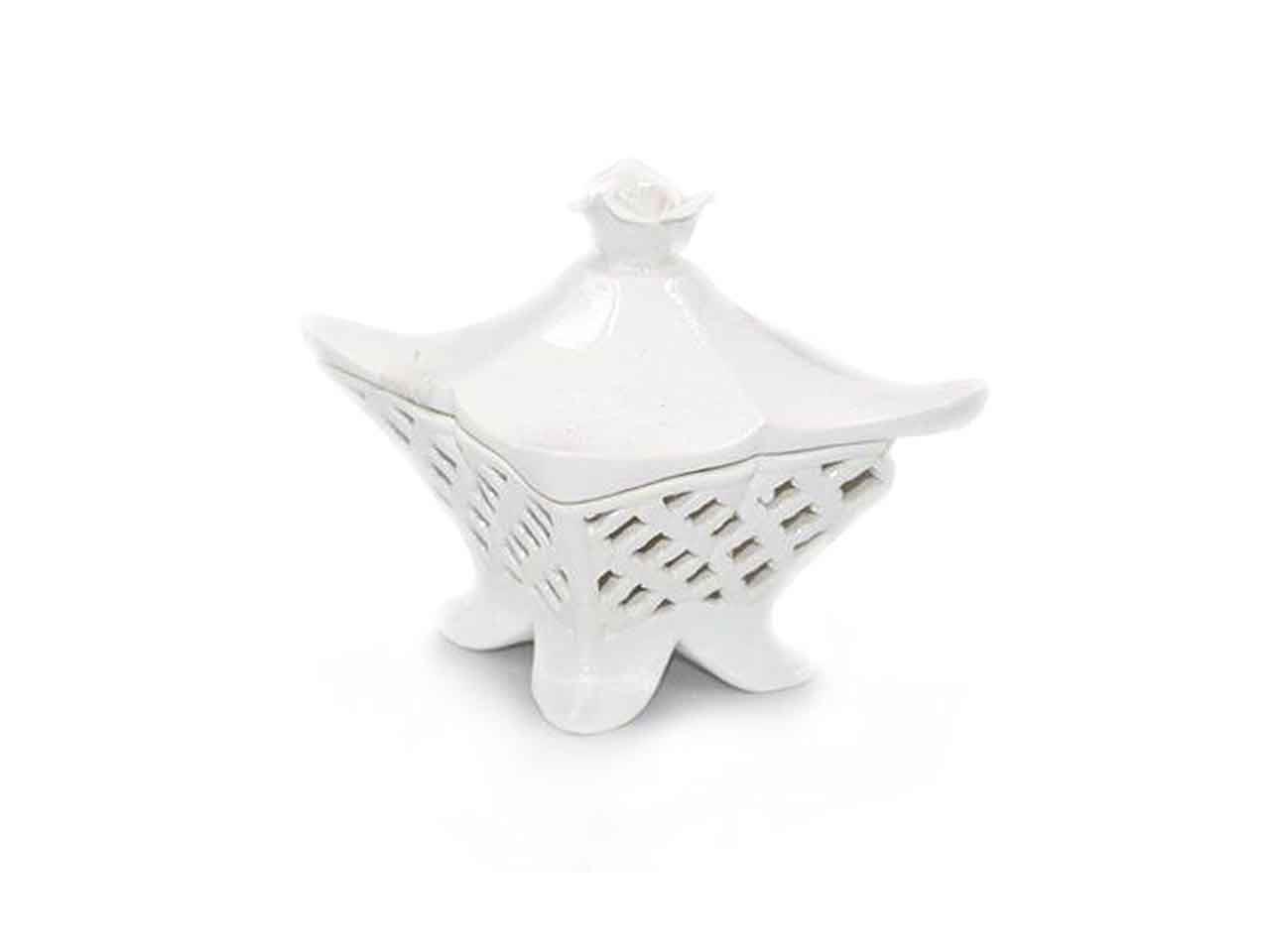 Scatola quadra ceramica f170384