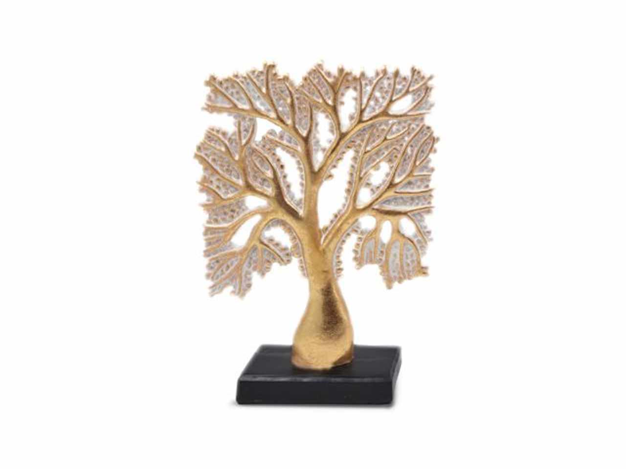 Albero resina oro medio cm.23