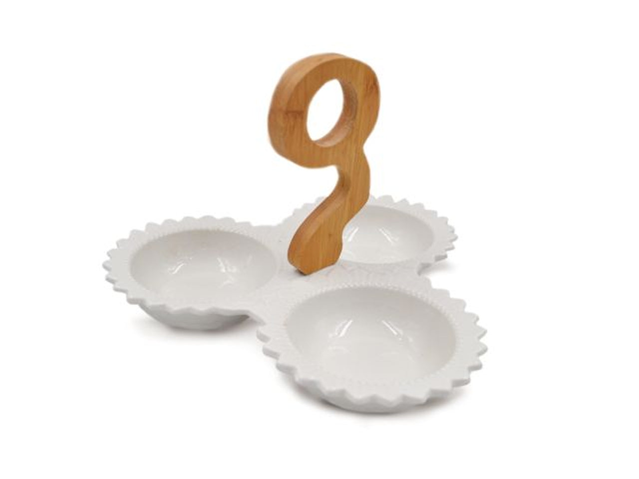 Set 3 coppette con manico misura 23x18cm