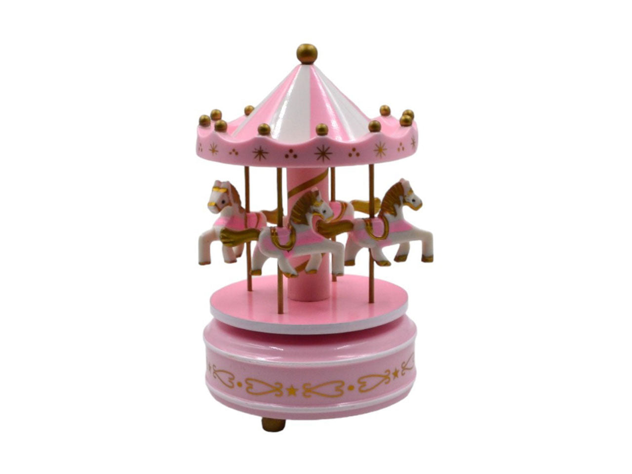 Giostrina carillon rosa 18cm