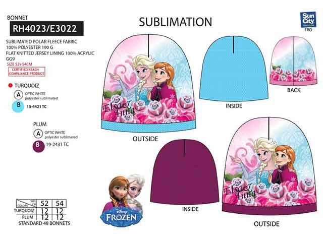 Frozen cappello peruviano rh4023$
