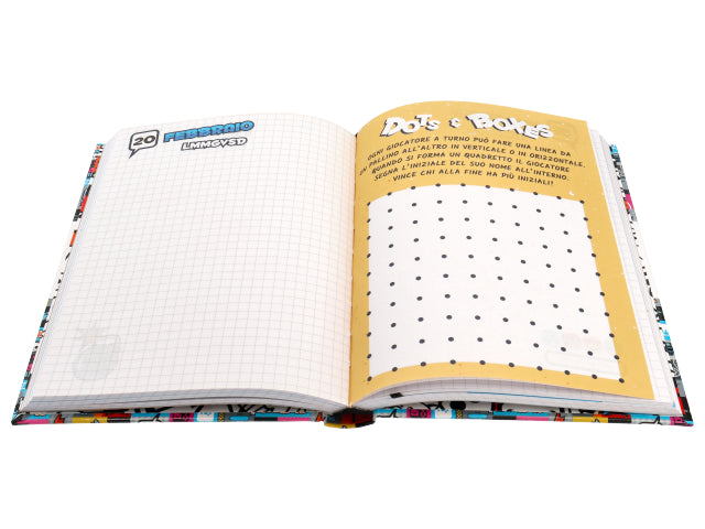 Twoplayersoneconsole diario pocket 12 mesi$