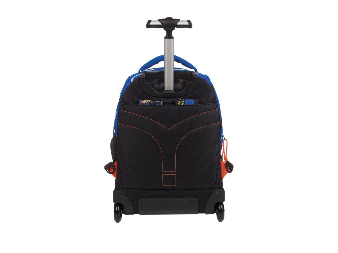 Zaino trolley scuola elementare Mitama, Run Boy in tessuto impermeabile assortiti con tasca laterale porta borraccia, 34x50x26 cm, 33 lt