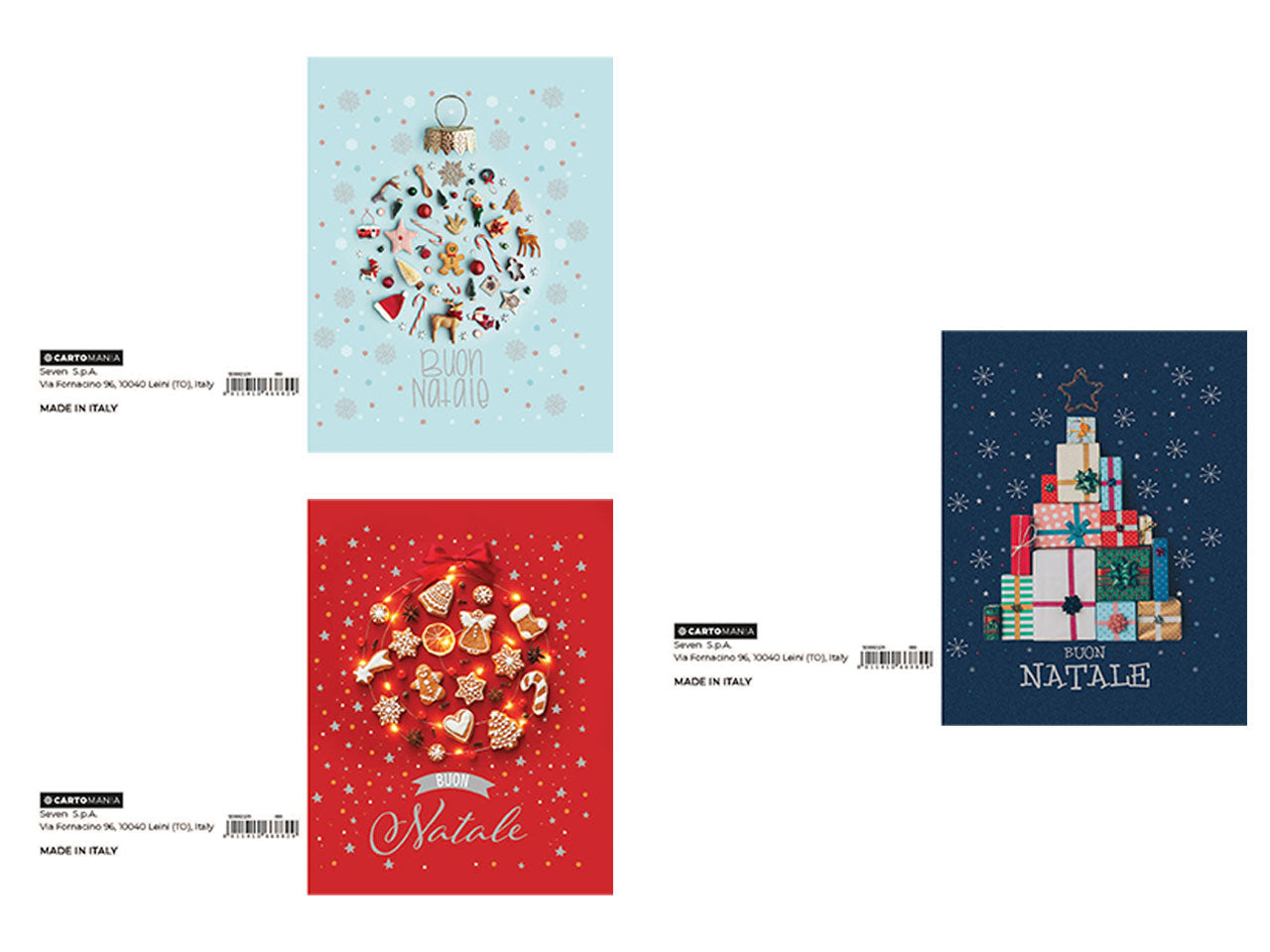Chiudipacco elements cartomania greetings | Seven