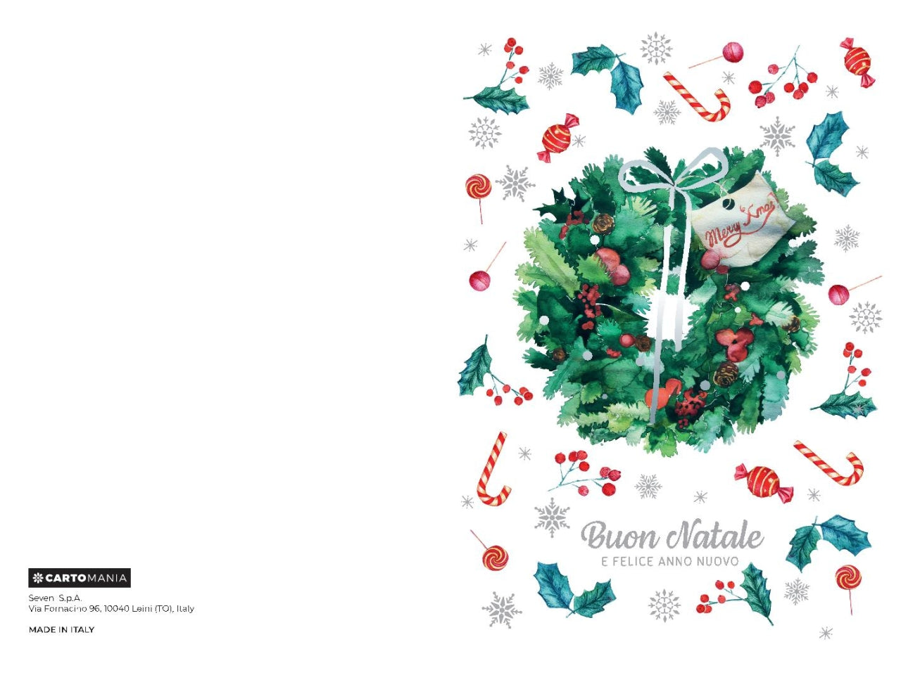 Biglietti natale rilievo cartomania | Seven