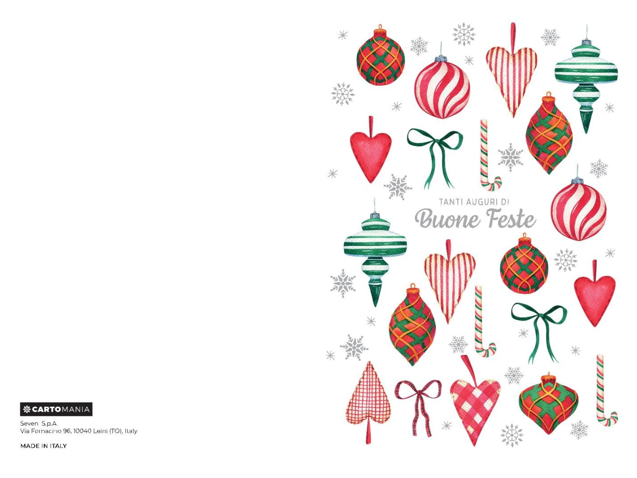 Biglietti natale rilievo cartomania | Seven