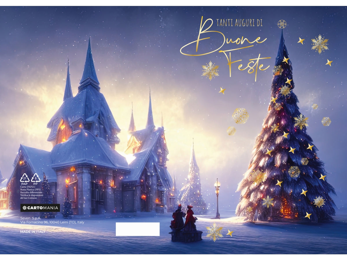 Biglietti natale landscape cartomania | Seven