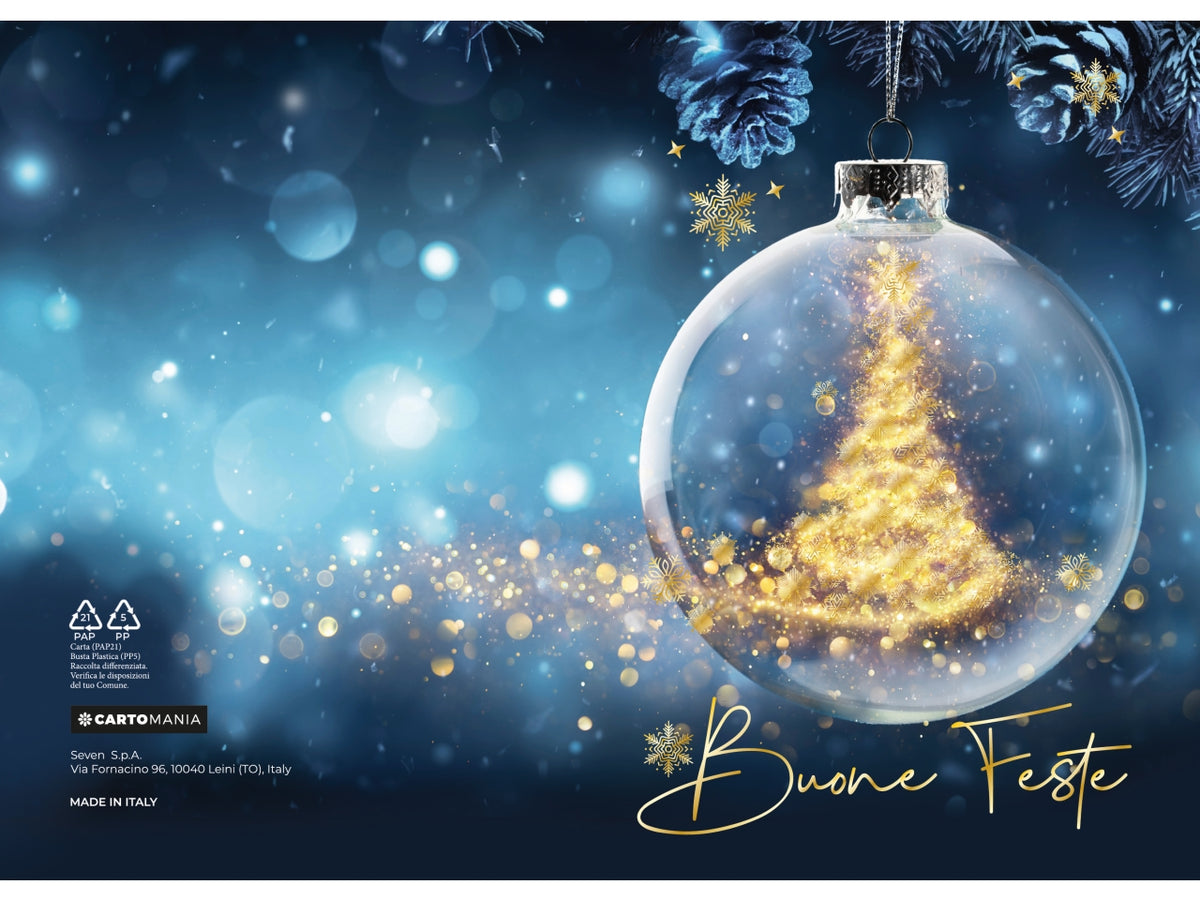 Biglietti natale landscape cartomania | Seven