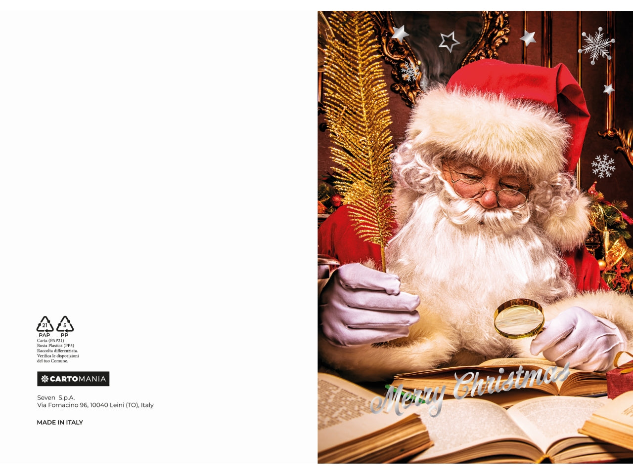 Biglietti natale vintage cartomania | Seven