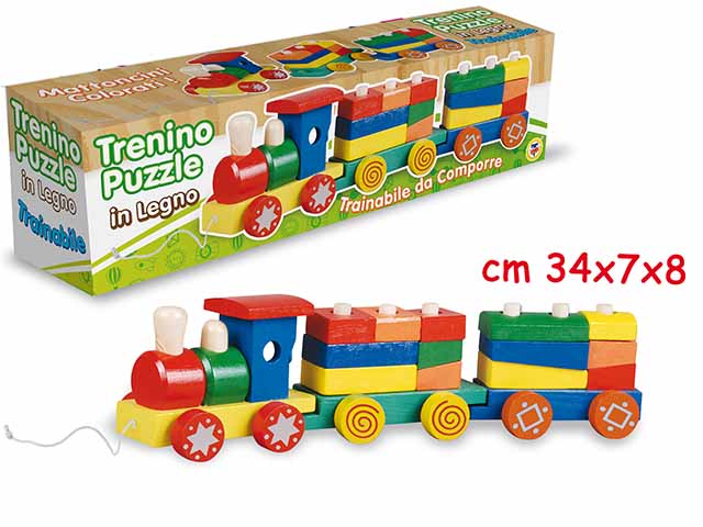 Fatti di legno trenino train.40150
