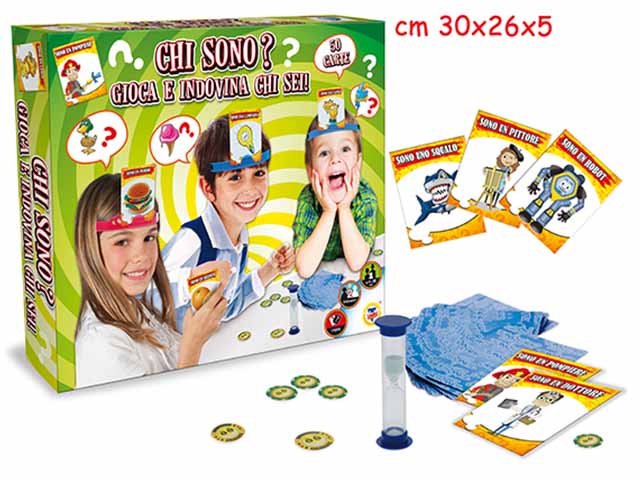 Gioco indovina chi sei. Chi sono?