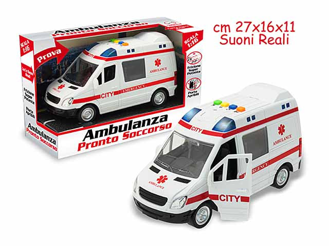 Teo's ambulanza luci e 1:16  65074