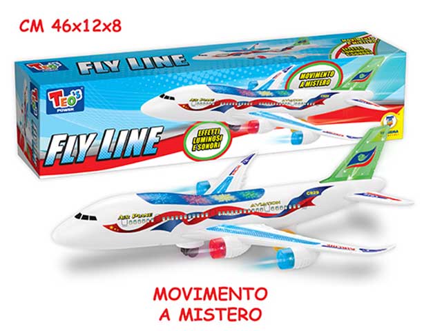 Teo's aeroplano con luci e suoni