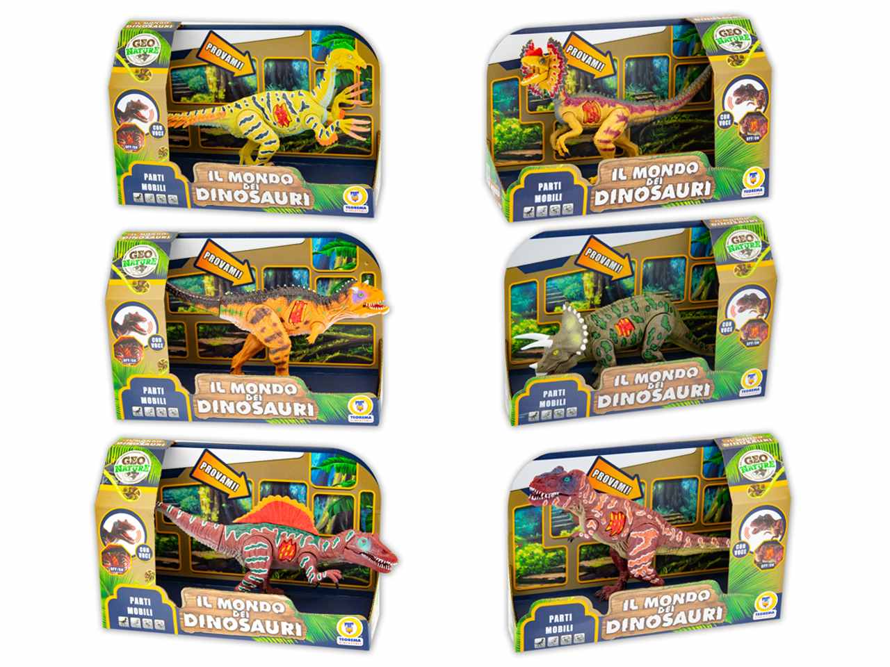 Geo nature dinosauri