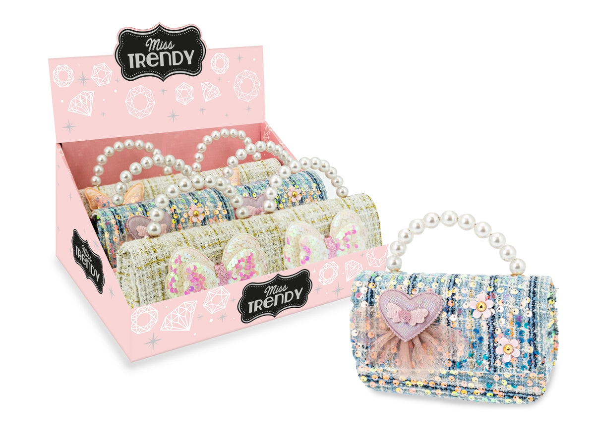 Pochette chic paillettes 3 assortiti ortiti