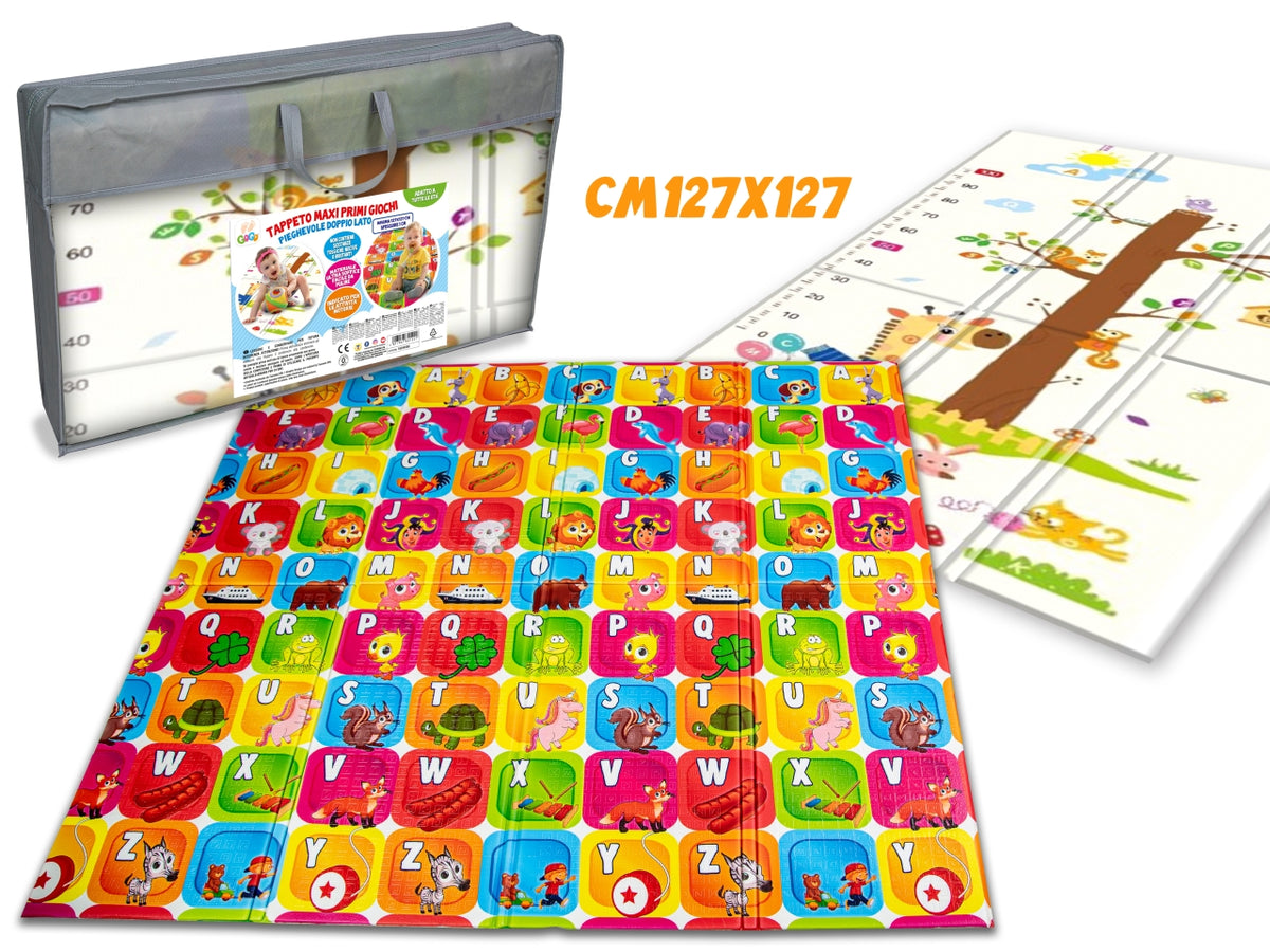 Gogo tappeto primi giochi pieghevoli 127x127