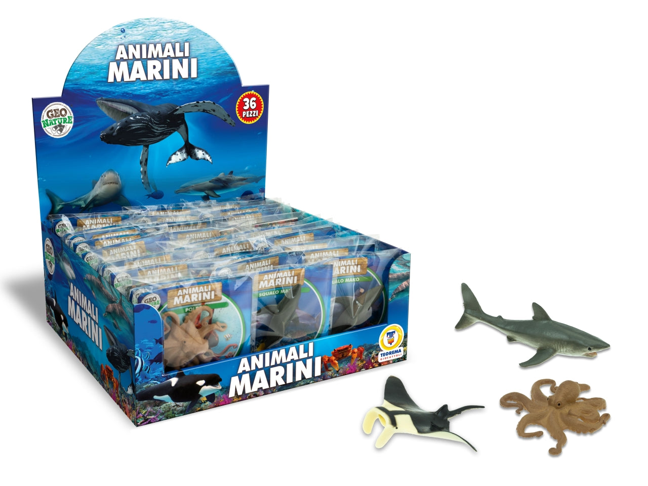 Geo nature - animali del mondo 12 modelli assortiti