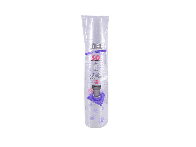 Bicchieri cristal cc.250 50 pezzi