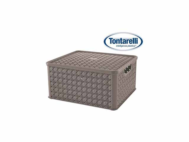 Scatola arianna 13lt 29x33,2x16,5cm talco