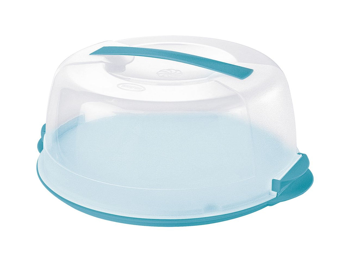 Portatorte misura 30cm tiramisÃ¹ smontato colore delfino