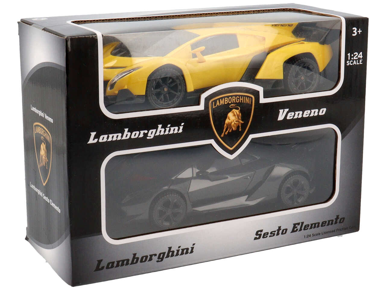 Auto lamborghini 1:24 2 pezzi