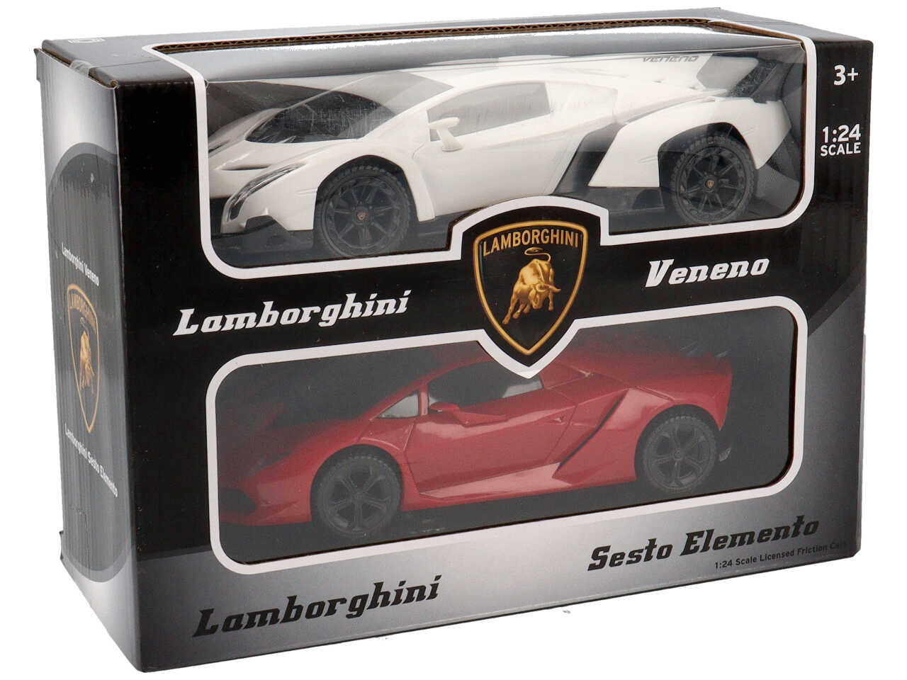 Auto lamborghini 1:24 2 pezzi