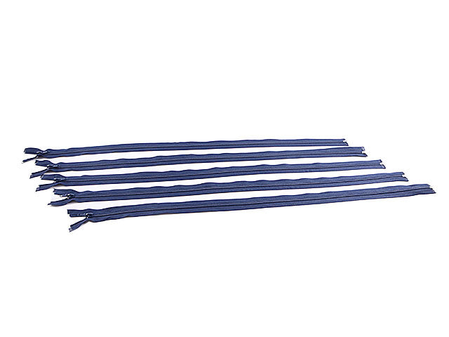 Cerniera giubbino 75cm 5 pezzi u560