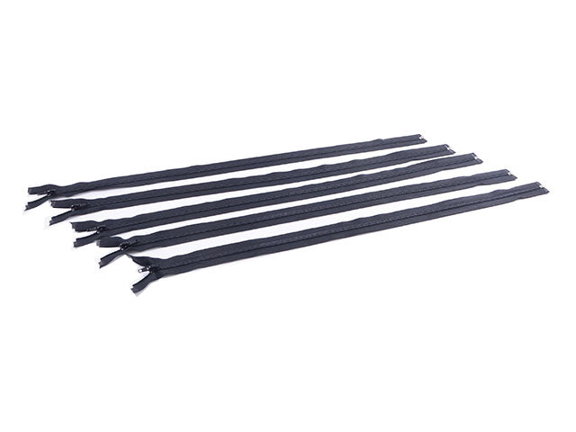 Cerniera giubbino 70cm 5 pezzi u580