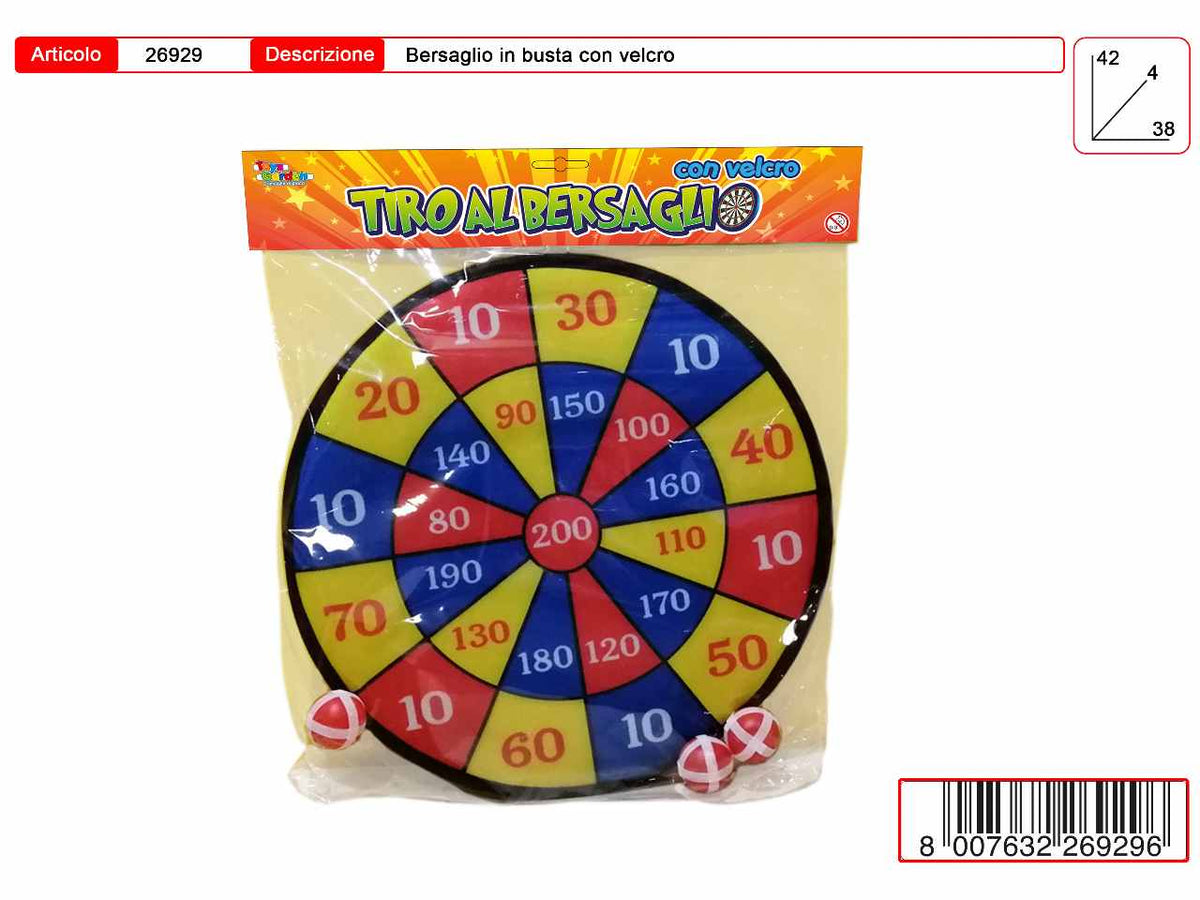 Bersaglio con velcro 26929