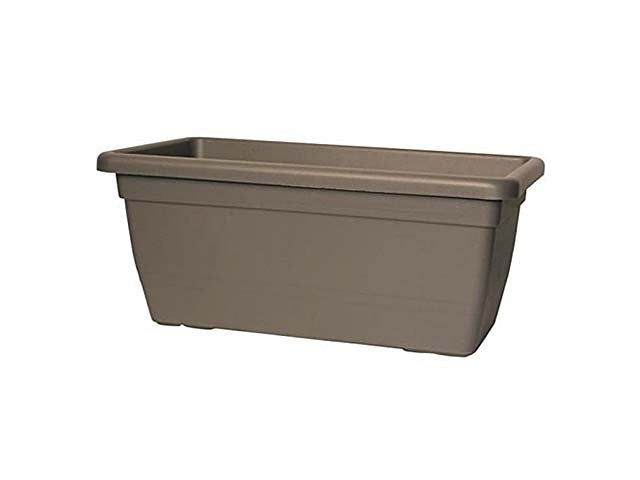 Fioriera rettangolare Anthea 80cm avana