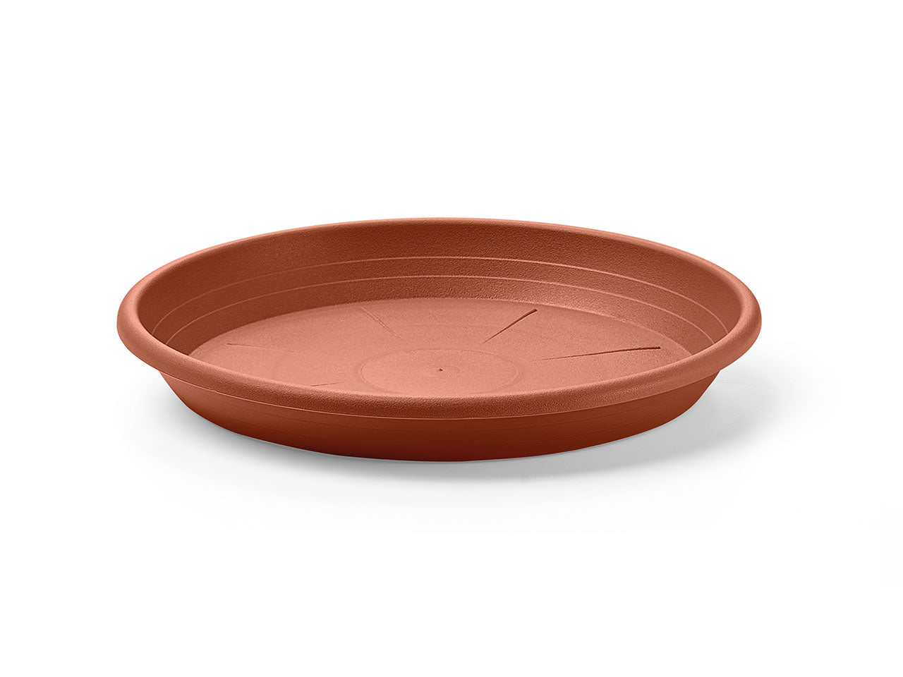 Sottovaso cilindro 19cm colore terracotta